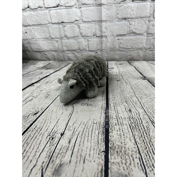 Aurora Armadillo Mini Flopsie Gray #31247 Stuffed Animal 10" Plush Toy 2021 - Picture 10 of 10